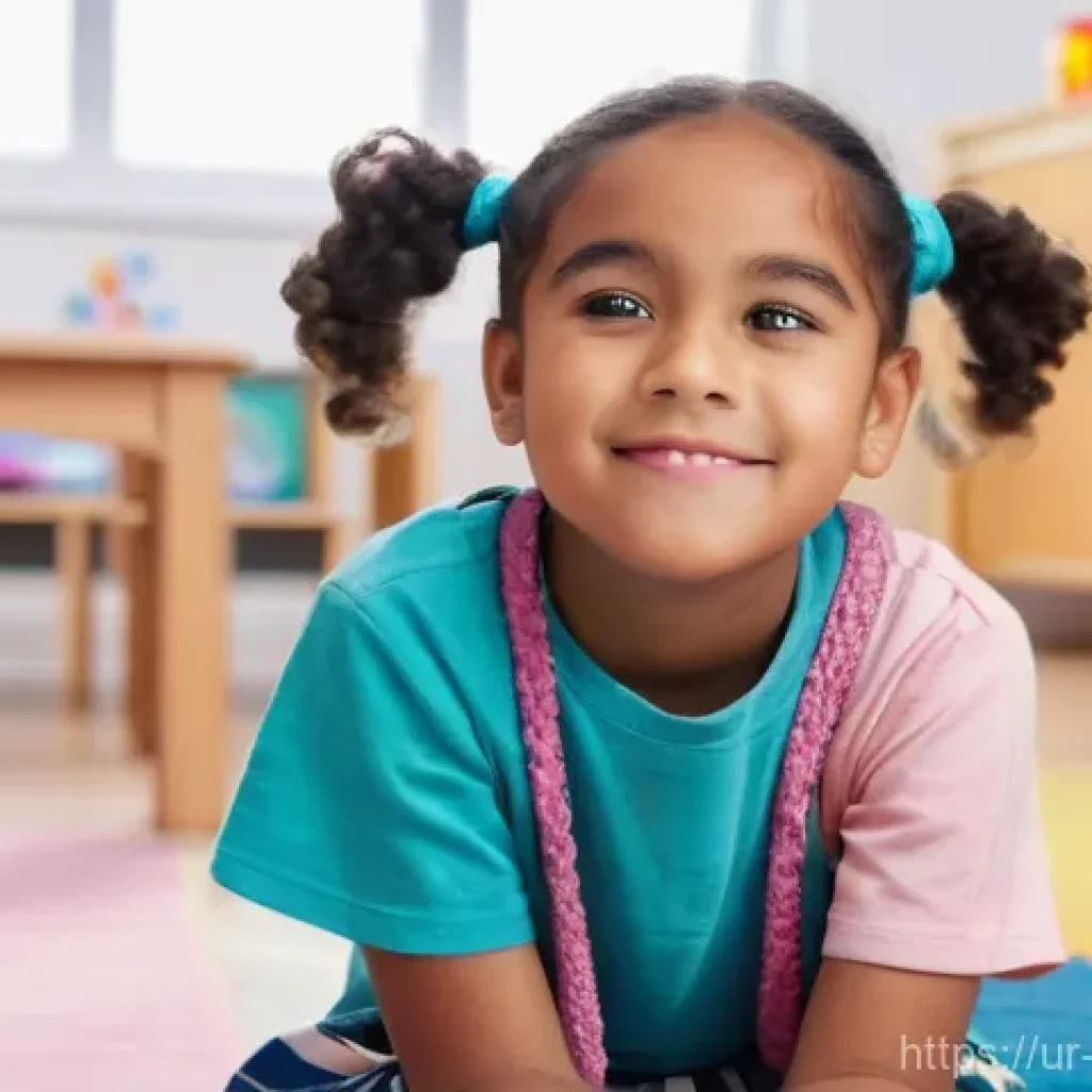 비폭력 커뮤니케이션의 교육적 활용 - **Prompt: Understanding Emotions in Young Children**
A bright, clean kindergarten classroom fill...