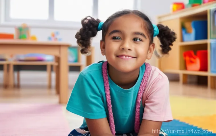 비폭력 커뮤니케이션의 교육적 활용 - **Prompt: Understanding Emotions in Young Children**
A bright, clean kindergarten classroom fill...